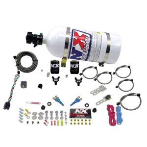 Dodge Viper Nitrous Oxide Kit - Nitrous Express - EFI Dual Nozzle (100-300HP) w/10lb Bottle - `08-`10
